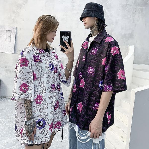 hip hop streetwear devil printed full shirt harajuku funny oversized hawaii shirts summer japanese fashion couple cotton 1, White;black
hip hop streetwear devil printed full shirt harajuku funny oversized hawaii shirts summer japanese fashion couple cotton 1, White;black
