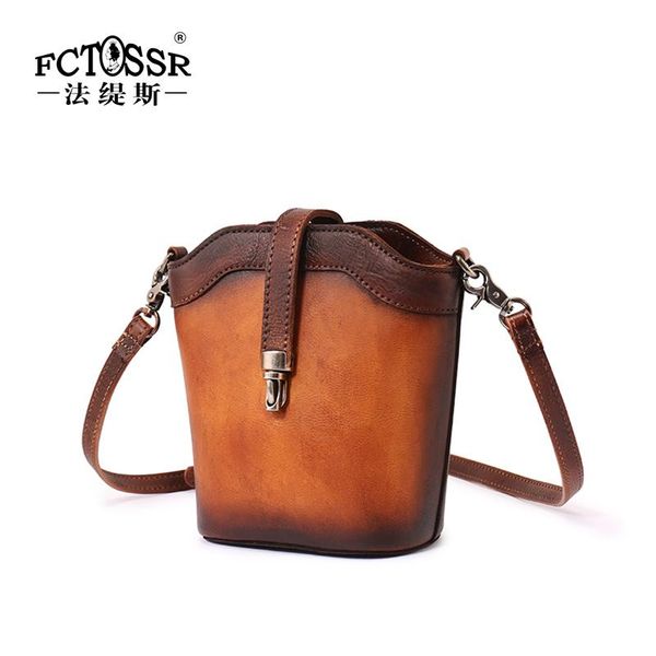 vintage cow leather women's bag original handmade leather bucket cross-body bag simple small shoulder
vintage cow leather women's bag original handmade leather bucket cross-body bag simple small shoulder