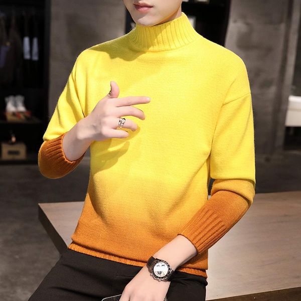 men's sweaters 2021 spring autumn sweater fashion japan style trend streetwear male casual men clothing gradient, White;black
men's sweaters 2021 spring autumn sweater fashion japan style trend streetwear male casual men clothing gradient, White;black