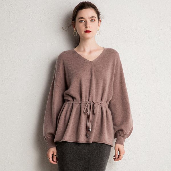 2021 new loose women sweaters 100% cashmere knit pullovers 3colors v-neck soft sleeve ladies jumpers clothes ckmw, White;black 
2021 new loose women sweaters 100% cashmere knit pullovers 3colors v-neck soft sleeve ladies jumpers clothes ckmw, White;black