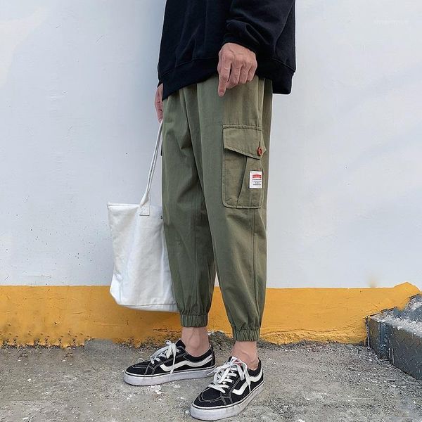 men's polos summer 2021 fashion brand overalls korean loose straight leggings all-match casual pants men1, White;black
men's polos summer 2021 fashion brand overalls korean loose straight leggings all-match casual pants men1, White;black