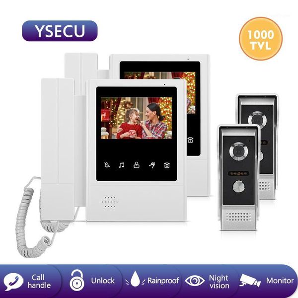 video door phones ysecu 4.3 inch 1000tvl lcd wired phone system visual intercom doorbell with 2 cameras for home security1
video door phones ysecu 4.3 inch 1000tvl lcd wired phone system visual intercom doorbell with 2 cameras for home security1