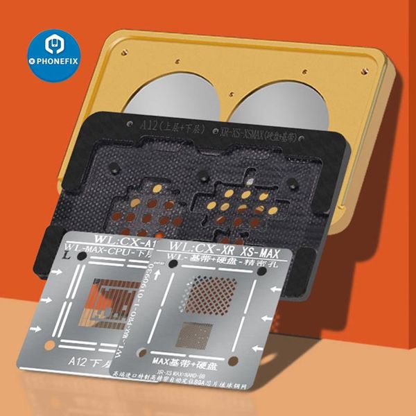 wl bga-трафарет платформа 6 / 6s / 7/8 / x / xr / xs / xsmax процессор nand паяльного fast реболлинг припой шаблон трафарет kit
wl bga-трафарет платформа 6 / 6s / 7/8 / x / xr / xs / xsmax процессор nand паяльного fast реболлинг припой шаблон трафарет kit