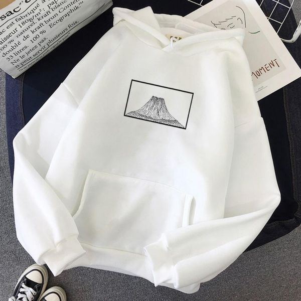 women's hoodies & sweatshirts mountain painting print punk sweatshirt warm streetwear harajuku hoodie female jacket long-sleeved pocket, Black
women's hoodies & sweatshirts mountain painting print punk sweatshirt warm streetwear harajuku hoodie female jacket long-sleeved pocket, Black
