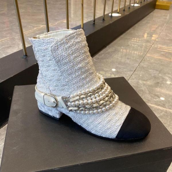 женщины boots зима ботильоны для женщин pearl цепи декора из натуральной кожи круглый toe обувь женская обувь классические zip, Black
женщины boots зима ботильоны для женщин pearl цепи декора из натуральной кожи круглый toe обувь женская обувь классические zip, Black