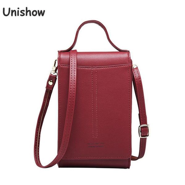 unishow women messenger bag pu leather women shoulder bags fashion small lady handbags brand designer female phone wallet purse
unishow women messenger bag pu leather women shoulder bags fashion small lady handbags brand designer female phone wallet purse