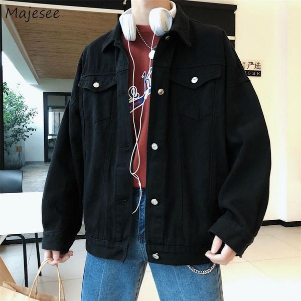 jackets men denim solid casual long sleeve hip-hop loose streetwear trendy chic all-match chaqueta male coat jacket retro simple1, Black;brown
jackets men denim solid casual long sleeve hip-hop loose streetwear trendy chic all-match chaqueta male coat jacket retro simple1, Black;brown