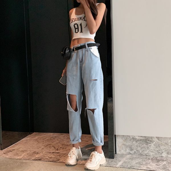 2021 new yafeng cotton summer and autumn waist high rolling jeans all-match harlan ninth fashion pants yj5q, Blue
2021 new yafeng cotton summer and autumn waist high rolling jeans all-match harlan ninth fashion pants yj5q, Blue