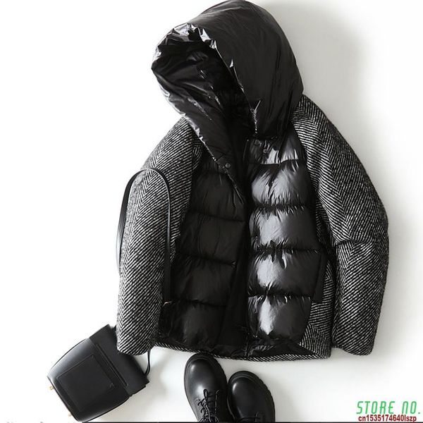 women's down coat short duck down puffer jacket 2020 new loose winter female parkas snow outwear oversize short black coats
women's down coat short duck down puffer jacket 2020 new loose winter female parkas snow outwear oversize short black coats