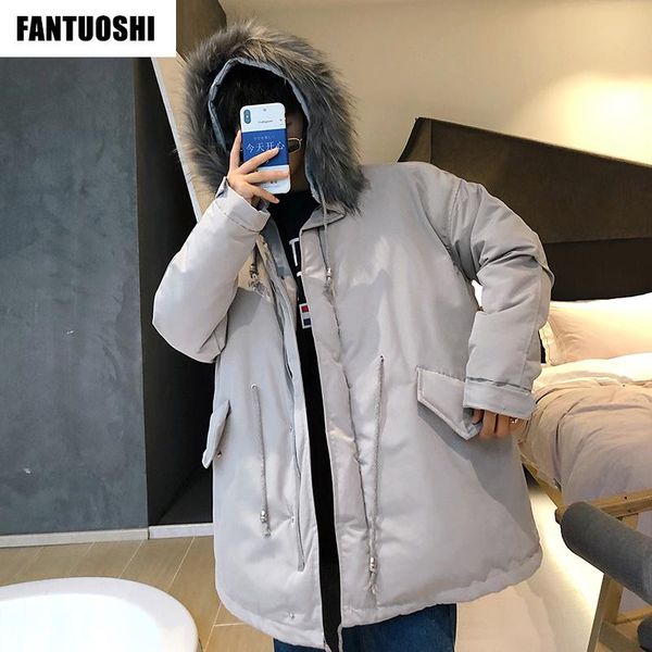 2020 winter jacket men warm and thickened coat black parka male outwear fashion wool collar couple parkas thick
2020 winter jacket men warm and thickened coat black parka male outwear fashion wool collar couple parkas thick