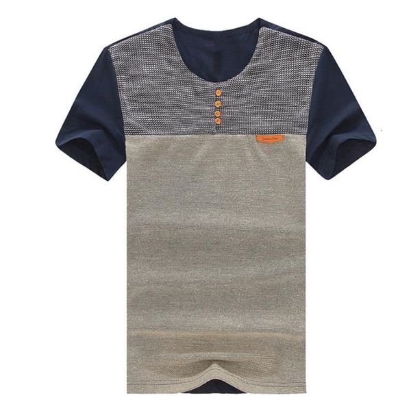 summer fashion stitching short-sleeved men's casual slim shirt t-shirt 5xl, White;black
summer fashion stitching short-sleeved men's casual slim shirt t-shirt 5xl, White;black