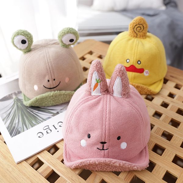 autumn and winter baby cap casual plush bonnet cute small animal warm hat boys and girls soft brim hat baseball cap, Yellow
autumn and winter baby cap casual plush bonnet cute small animal warm hat boys and girls soft brim hat baseball cap, Yellow