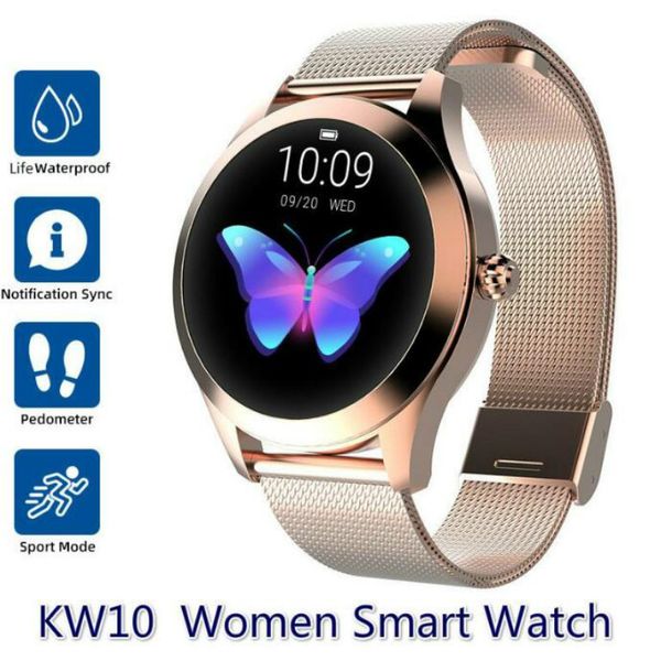 2020 женские умные часы kw10 fitness tracker ip68 часы из нержавеющей стали женские браслеты сердечных ставок sport monitor многократные спо
2020 женские умные часы kw10 fitness tracker ip68 часы из нержавеющей стали женские браслеты сердечных ставок sport monitor многократные спо
