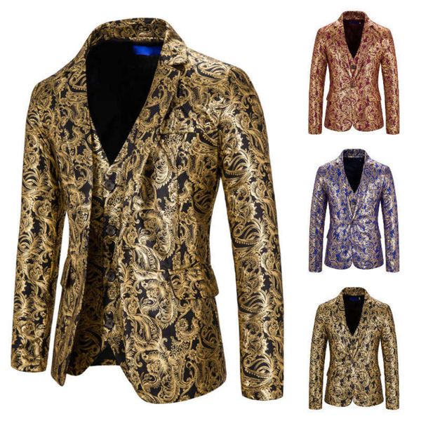 men's suits bright face gilt new printing suit for fall / winter 2020, White;black
men's suits bright face gilt new printing suit for fall / winter 2020, White;black