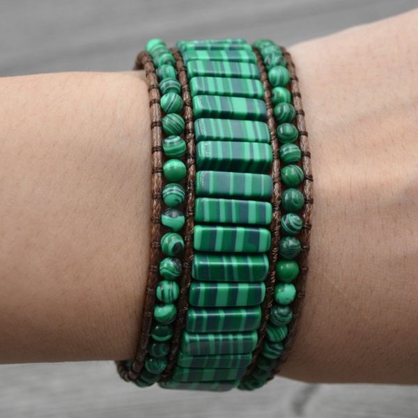 wholesale 5 pcs silver plated flower stackable malachite stone stretchy bracelet white howlite handmade weave jewelry, Black
wholesale 5 pcs silver plated flower stackable malachite stone stretchy bracelet white howlite handmade weave jewelry, Black