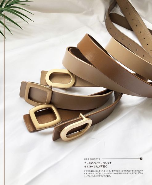 cmchic quality women's real is exquisite fashionable. it's worth starting with round and square buckle cowhide belt for, Black;brown
cmchic quality women's real is exquisite fashionable. it's worth starting with round and square buckle cowhide belt for, Black;brown