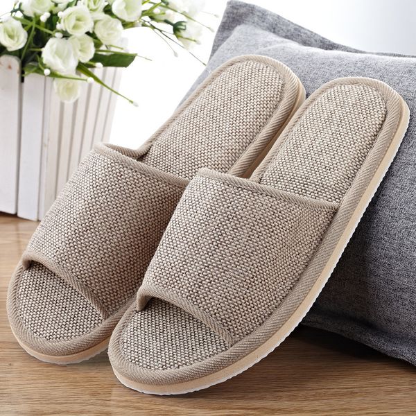 2021 the new female linen indoor shoes women mute slippers sandals ze6i, Black
2021 the new female linen indoor shoes women mute slippers sandals ze6i, Black