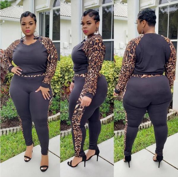 womens plus size two piece outfit leopard round neck long sleeve shirt bodycon pants set clubwear oversize tracksuit, Gray
womens plus size two piece outfit leopard round neck long sleeve shirt bodycon pants set clubwear oversize tracksuit, Gray