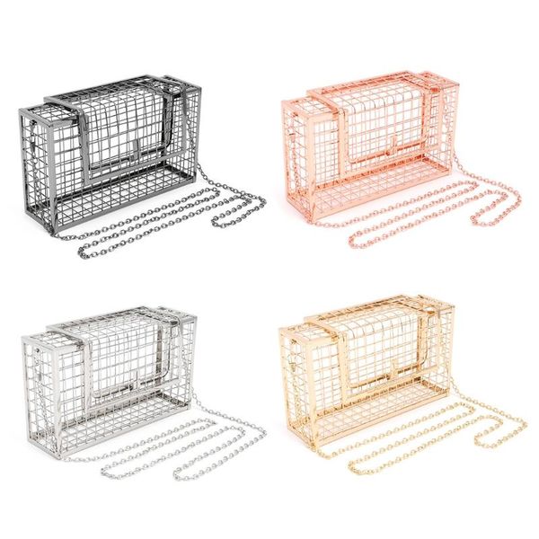 metal hollow women evening bag shoulder crossbody bag clutch cage handbag lady travel casual messenger shopping tote purse
metal hollow women evening bag shoulder crossbody bag clutch cage handbag lady travel casual messenger shopping tote purse