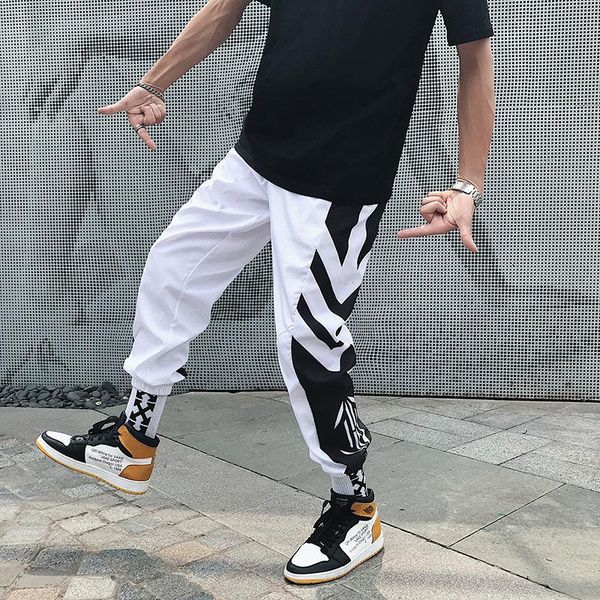 casual men pants color block patchwork harem joggers harajuku male sweatpants hip hop trousers streetwear, Black
casual men pants color block patchwork harem joggers harajuku male sweatpants hip hop trousers streetwear, Black