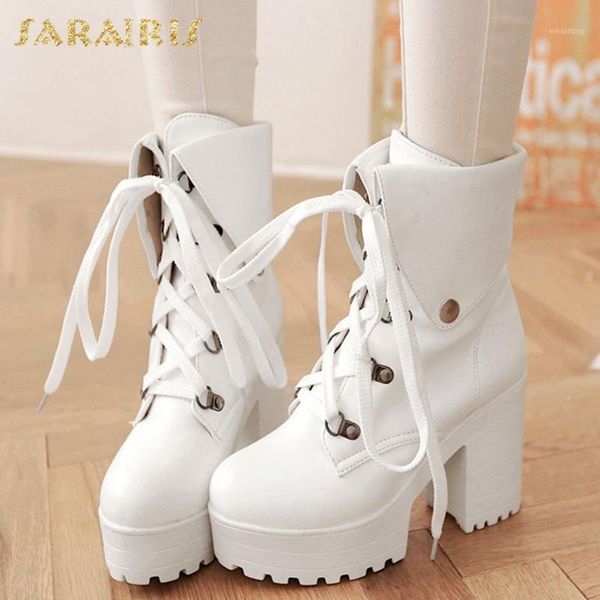 boots sarairis brand square high heels platform shoelace dropship large sizes 43 winter shoes women ankle motorcycles boot1, Black
boots sarairis brand square high heels platform shoelace dropship large sizes 43 winter shoes women ankle motorcycles boot1, Black