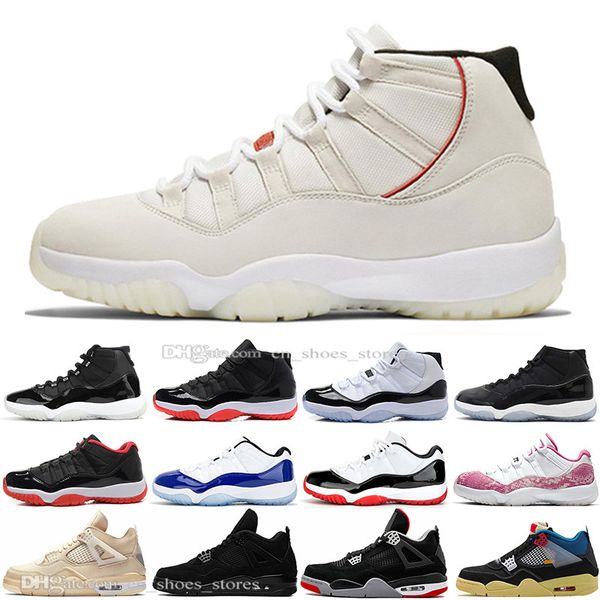 new 11 11s 25th anniversary bred 4 4s guava ice black cat deep ocean basketball shoes concord 45 university blue men sports sneakers
new 11 11s 25th anniversary bred 4 4s guava ice black cat deep ocean basketball shoes concord 45 university blue men sports sneakers