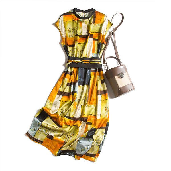 2020 satin new heavy of canvas waistcollar closure a0370 silk dress with improved short sleeves i8k4, Black;gray
2020 satin new heavy of canvas waistcollar closure a0370 silk dress with improved short sleeves i8k4, Black;gray