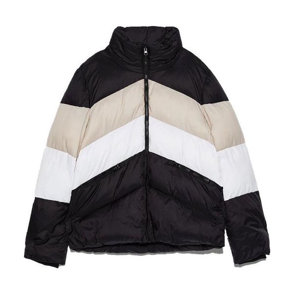 women's jackets fall jacket women bomber korean vintage color block parka winter black coats chaquetas mujer 2021, Black;brown
women's jackets fall jacket women bomber korean vintage color block parka winter black coats chaquetas mujer 2021, Black;brown