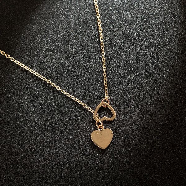 heart pendant necklaces for women 2021 zinc alloy gold plate chain necklace couple fashion jewelry gift, Silver
heart pendant necklaces for women 2021 zinc alloy gold plate chain necklace couple fashion jewelry gift, Silver
