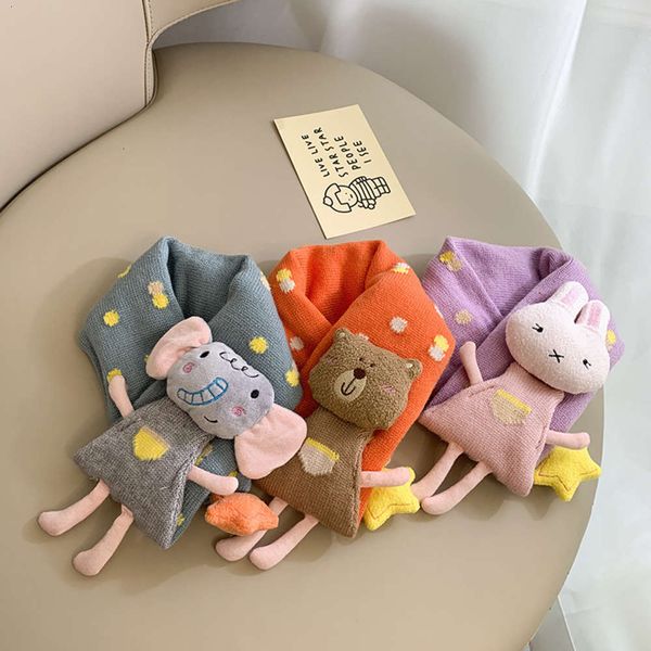 point children's wave scarf korean cartoon cute knitting boys girls neckband autumn and winter warm neck cover, Red;brown
point children's wave scarf korean cartoon cute knitting boys girls neckband autumn and winter warm neck cover, Red;brown
