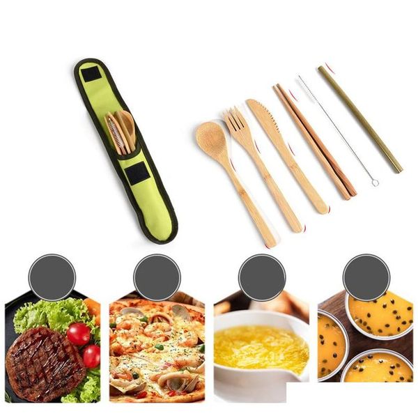 7pcs eco-friendly bamboo flatware travel cutlery set portable bamboo straw dinnerware set with cloth bag sqcmow bbgargden
7pcs eco-friendly bamboo flatware travel cutlery set portable bamboo straw dinnerware set with cloth bag sqcmow bbgargden