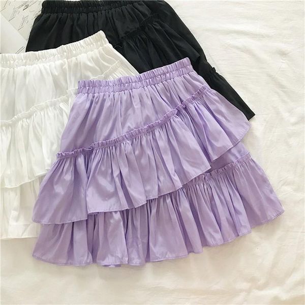 skirts sweet and versatile ruffled elastic waist pleated skirt female summer 2021 high slim cake, Black
skirts sweet and versatile ruffled elastic waist pleated skirt female summer 2021 high slim cake, Black