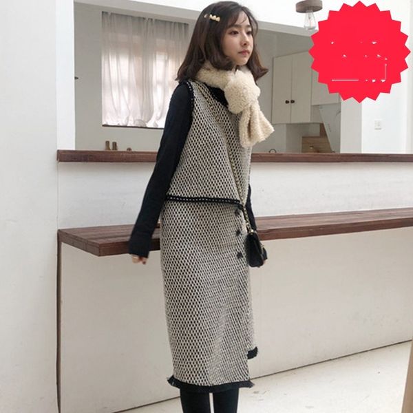 autumn and two piece new winter wear winter women's wear dress dress children han bansen women's clothing autumn h79pf, Black;gray
autumn and two piece new winter wear winter women's wear dress dress children han bansen women's clothing autumn h79pf, Black;gray