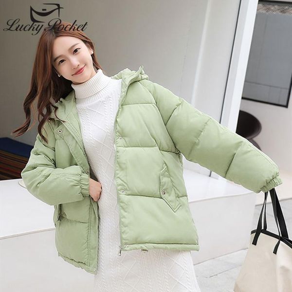 women winter solid color loose sweet casual hooded parkas female brand cotton coat ladies thick warm coats ml841, Black
women winter solid color loose sweet casual hooded parkas female brand cotton coat ladies thick warm coats ml841, Black