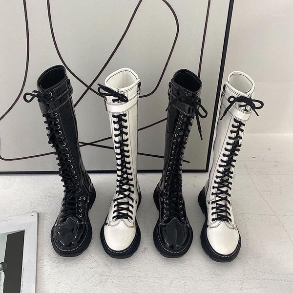 boots women knee high lace up ladies booties fashion winter autumn platform female causal woman knight shoes1, Black
boots women knee high lace up ladies booties fashion winter autumn platform female causal woman knight shoes1, Black