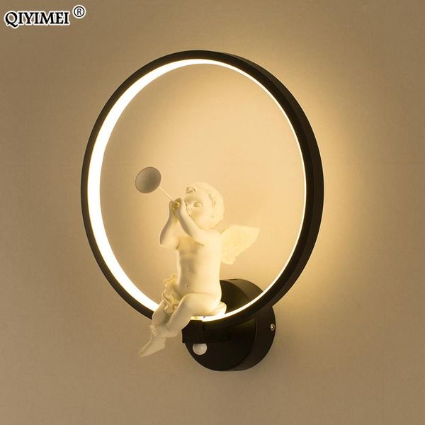 18w led wall lamps bedroom bedside angle with horn simple style reading lamp living room foyer bracket lighting ac90-260v
18w led wall lamps bedroom bedside angle with horn simple style reading lamp living room foyer bracket lighting ac90-260v