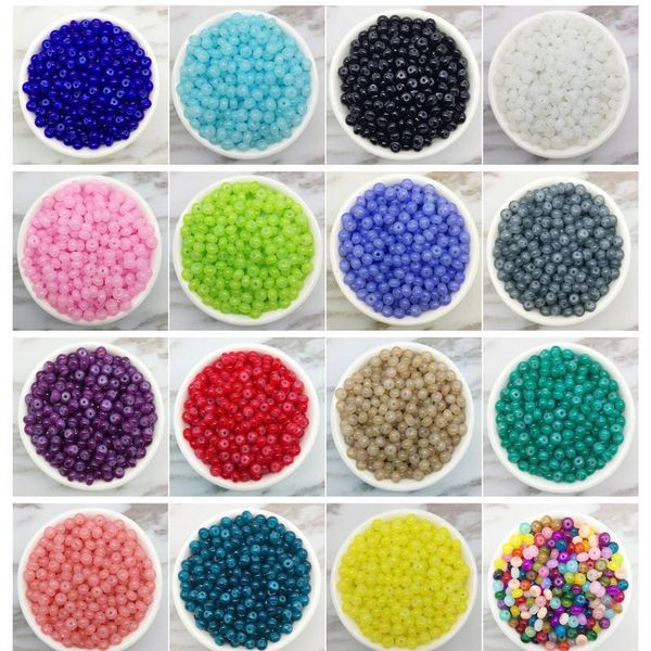 diy 50pcs 6mm glass oblate pearl spacer loose beads pattern jewelry making craft d bbythc, Black
diy 50pcs 6mm glass oblate pearl spacer loose beads pattern jewelry making craft d bbythc, Black
