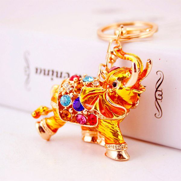 lucky elephant keychain bling keyring party gift for women girls bag purse buckle car keys holder
lucky elephant keychain bling keyring party gift for women girls bag purse buckle car keys holder