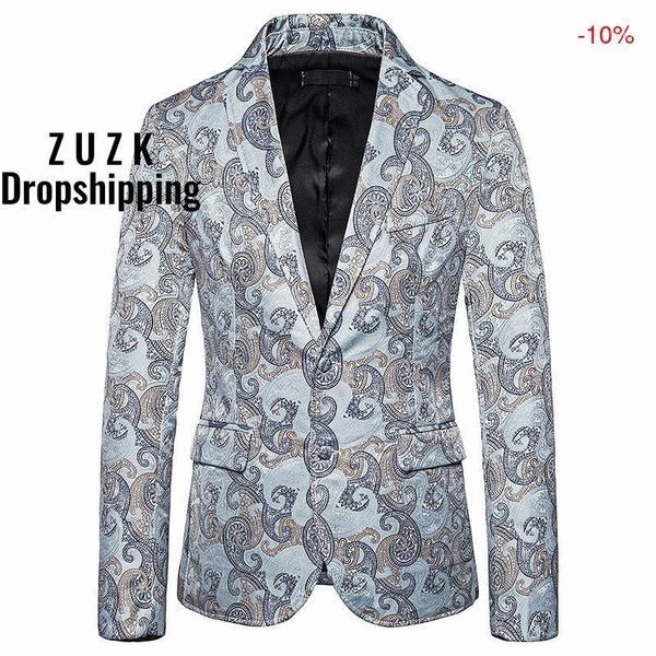 zuzk mens blazer jacket slim fit black paisley men suit jacket autumn new single breasted blazer men wedding prom hombre1, White;black
zuzk mens blazer jacket slim fit black paisley men suit jacket autumn new single breasted blazer men wedding prom hombre1, White;black