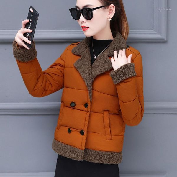 voobuyla winter cotton coat women slim snow outwear turn-down collar short wadded jacket plus size thick padded warm parkas1, Black
voobuyla winter cotton coat women slim snow outwear turn-down collar short wadded jacket plus size thick padded warm parkas1, Black