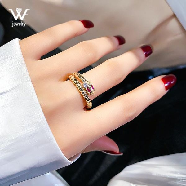 we rose gold crystal snake rings for women fashion charm engagement wedding rings for girl friend fashion jewelry, Slivery;golden
we rose gold crystal snake rings for women fashion charm engagement wedding rings for girl friend fashion jewelry, Slivery;golden