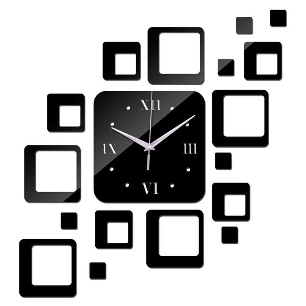 new fashion diy geometric wall watches mirror acrylic square shape decoration wall stickers quartz clock for gifts clocks
new fashion diy geometric wall watches mirror acrylic square shape decoration wall stickers quartz clock for gifts clocks