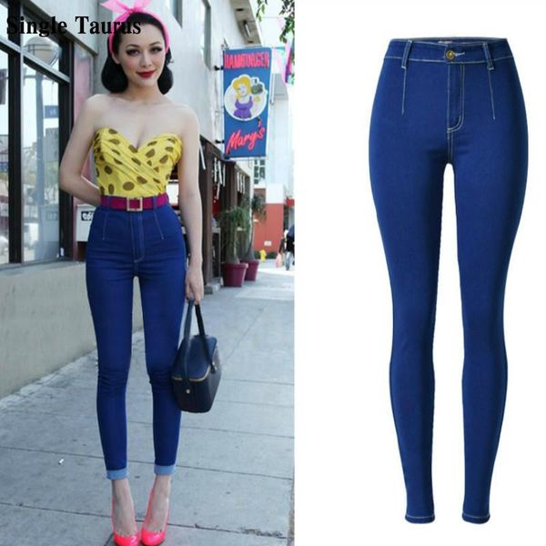 push up high waist solid jeans women slim cotton dark blue skinny jeans femme fashion preppy elastic pencil pants
push up high waist solid jeans women slim cotton dark blue skinny jeans femme fashion preppy elastic pencil pants