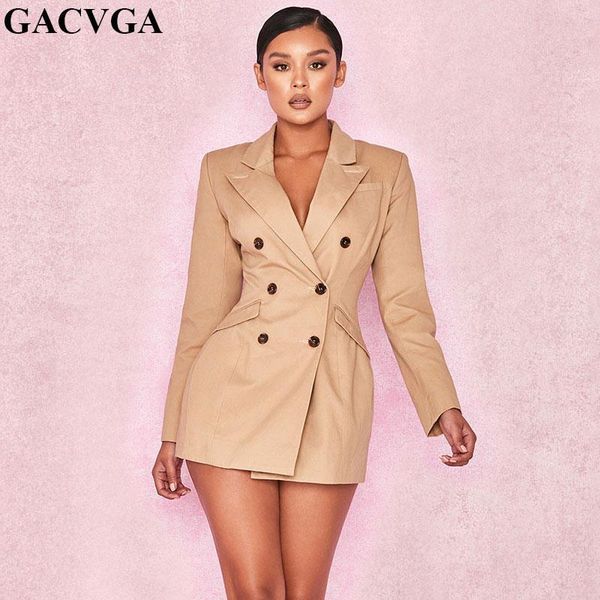 gacvga 2020 long blazer dress women office lady women blazers and jackets autumn winter suit jacket bodycon outerwear, White;black
gacvga 2020 long blazer dress women office lady women blazers and jackets autumn winter suit jacket bodycon outerwear, White;black