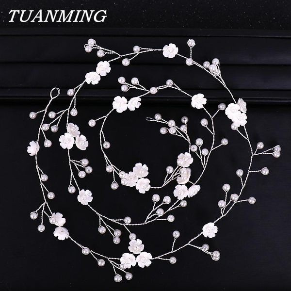 bridal pearl headband long pearl flower hairband wedding long headband bride hair accessories handmade head jewelry, Golden;silver
bridal pearl headband long pearl flower hairband wedding long headband bride hair accessories handmade head jewelry, Golden;silver
