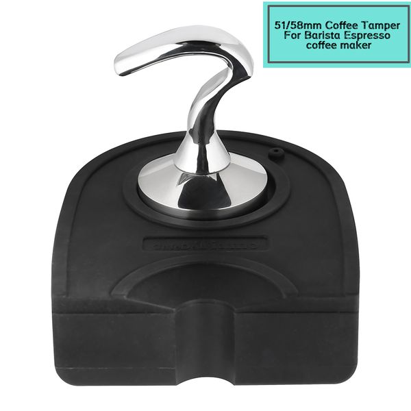new smart pressure 58mm 51mm r handle stainless steel barista espresso tamper base coffee bean press q0109
new smart pressure 58mm 51mm r handle stainless steel barista espresso tamper base coffee bean press q0109