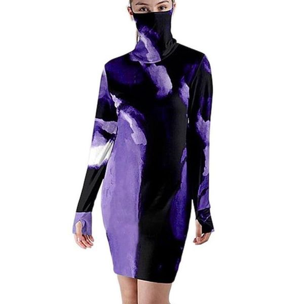 casual dresses 2021 spring autumn women turtleneck long sleeve dress fashion tie-dye high collar slim fit mini street wear, Black;gray
casual dresses 2021 spring autumn women turtleneck long sleeve dress fashion tie-dye high collar slim fit mini street wear, Black;gray