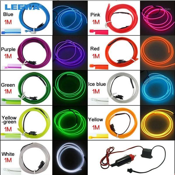 feeldo 1m car decoration flexible moulding el neon glow lighting rope strip with fin and /cigarette lighter 9-color #ca35611
feeldo 1m car decoration flexible moulding el neon glow lighting rope strip with fin and /cigarette lighter 9-color #ca35611