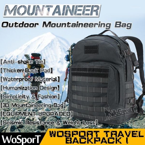 wosport outdoor travel bag 3p molle tactical backpack hunting sports climbing camping cycling hiking assault packsack1
wosport outdoor travel bag 3p molle tactical backpack hunting sports climbing camping cycling hiking assault packsack1