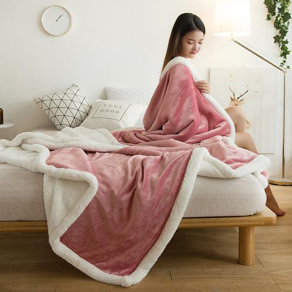 lovinsunshine winter flannel blankets solid color pink coral fleece blanket soft blanket bedspread oo00#
lovinsunshine winter flannel blankets solid color pink coral fleece blanket soft blanket bedspread oo00#